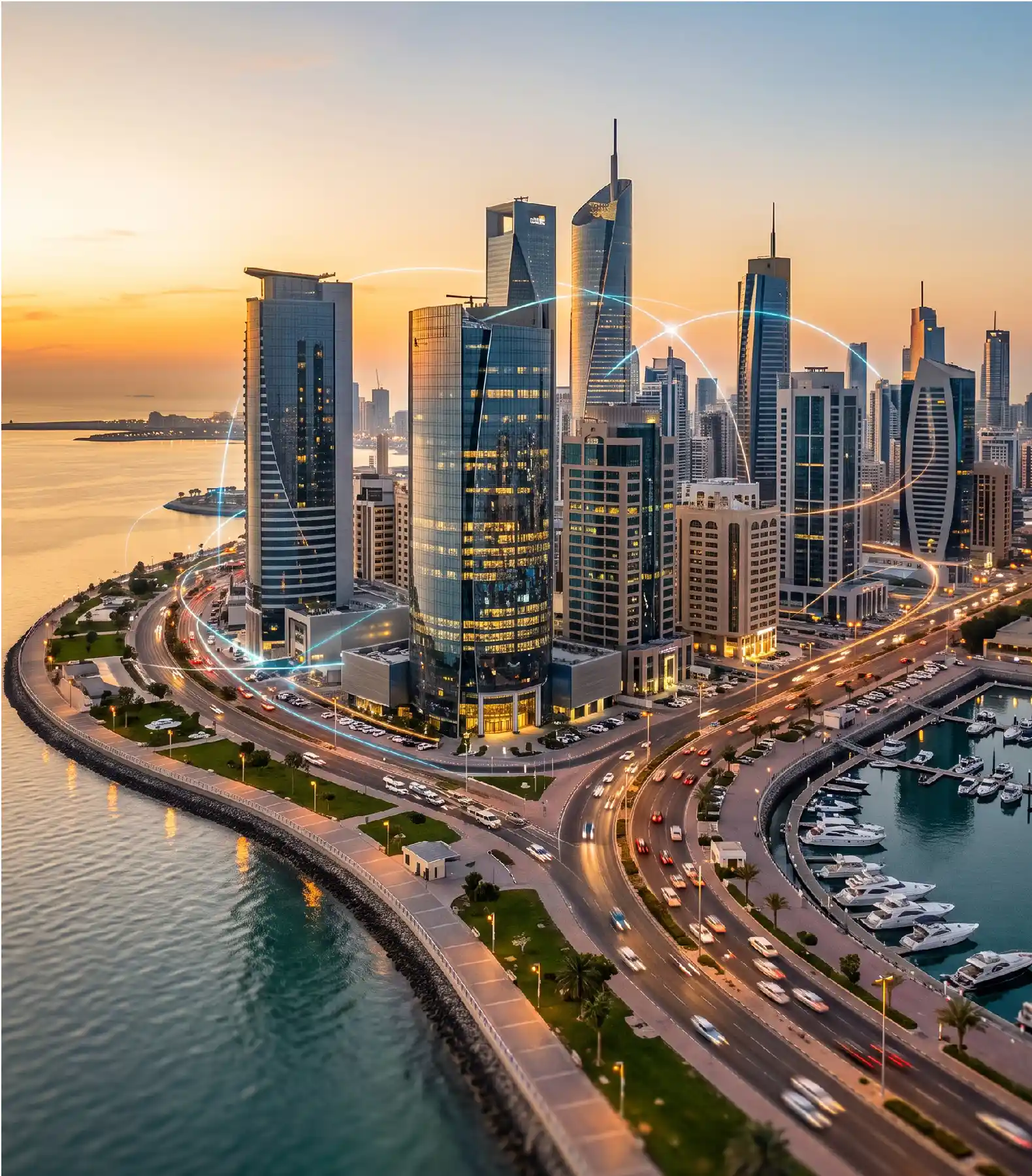 Business Infrastructure and Connectivity in Salmiya