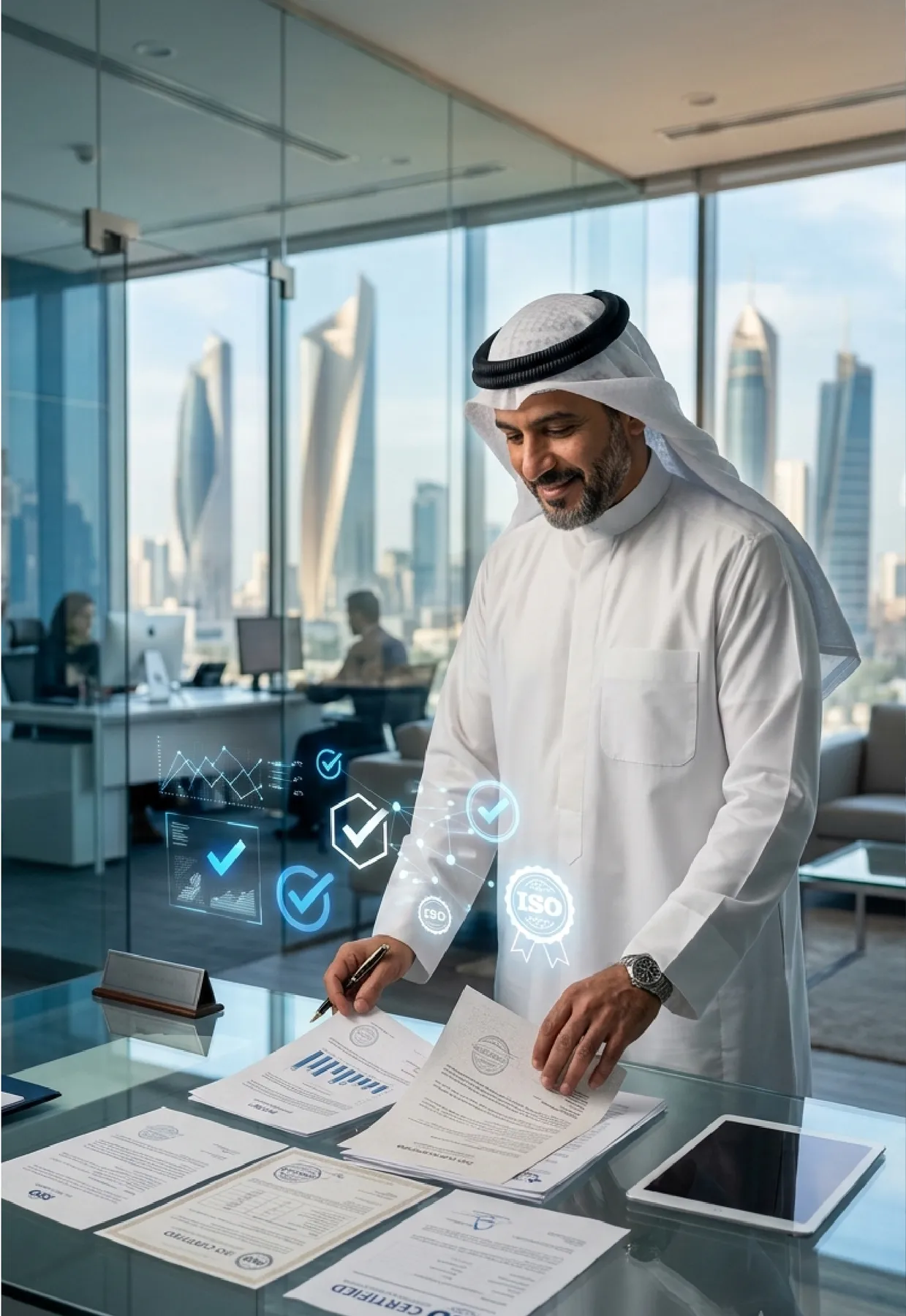 ISO Certification for Financial & Banking Sector in Kuwait